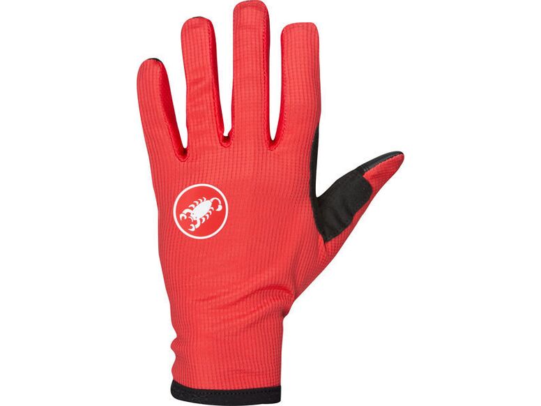 Castelli - pánské rukavice Scudo, red/black