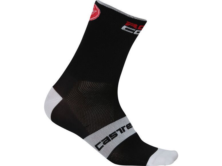 Castelli - pánské ponožky Rosso Corsa 6 cm, black