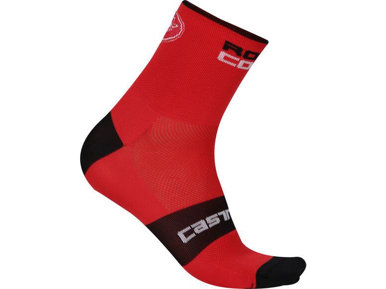 Castelli - pánské ponožky Rosso Corsa 6 cm, red