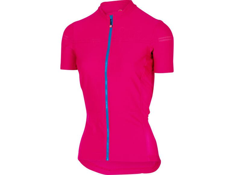 Castelli - dámský dres Promessa 2, raspberry/matte blue