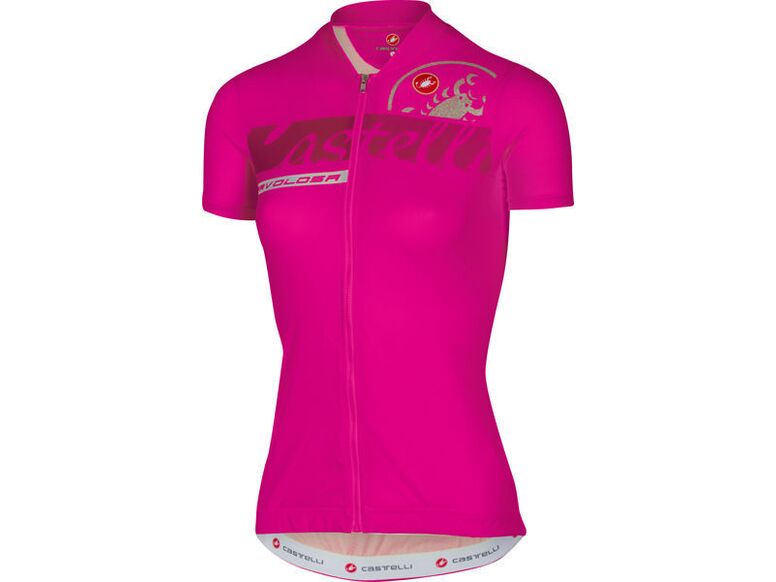 Castelli - dámský dres Favolosa, raspberry