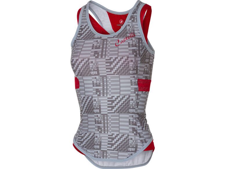 Castelli – dámský top Bellissima, camouflage/grey