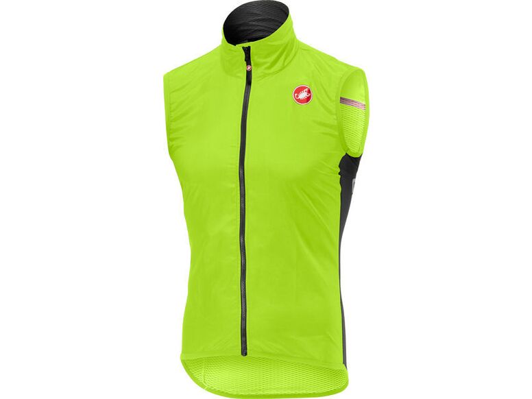 Castelli – vesta Pro Light Wind, yellow fluo