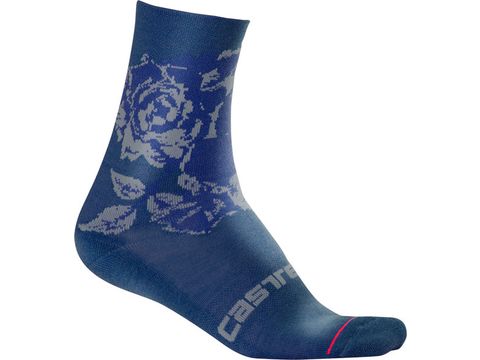Castelli - dámské ponožky Scambio 13 cm, dark infinity blue