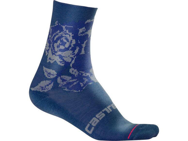 Castelli - dámské ponožky Scambio 13 cm, dark infinity blue