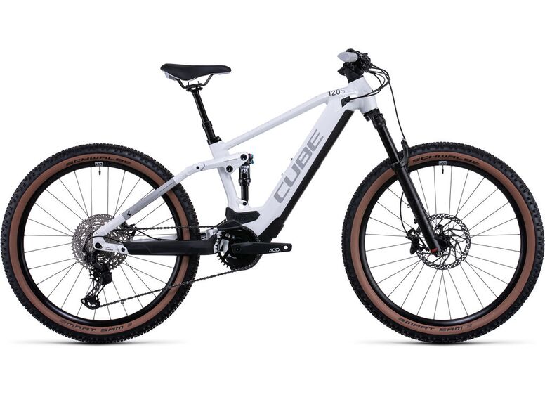 Elektrokolo Cube Stereo Hybrid 120 SL 750 29 white´n´grey 2022
