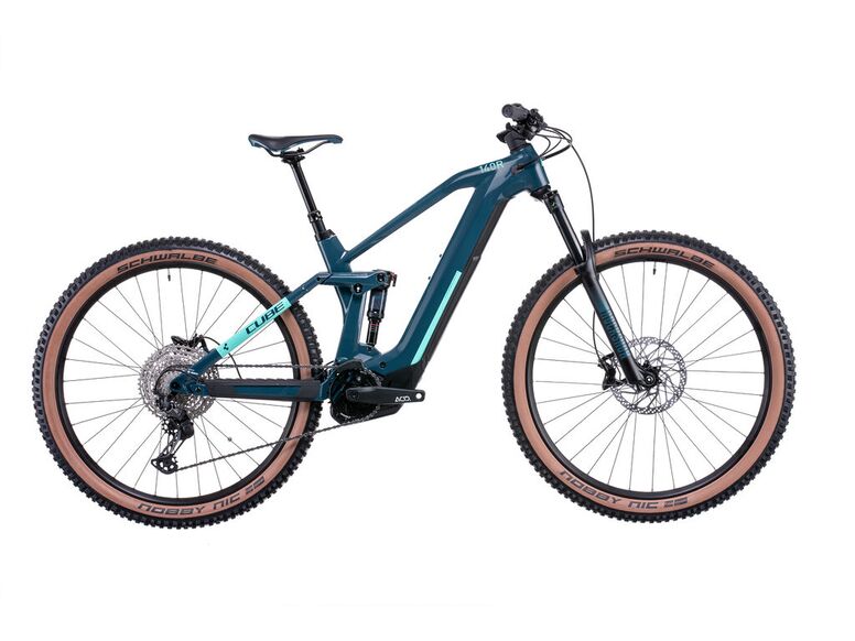 Elektrokolo Cube Stereo Hybrid 140 HPC Race 625 27,5 teal´n´mint 2022