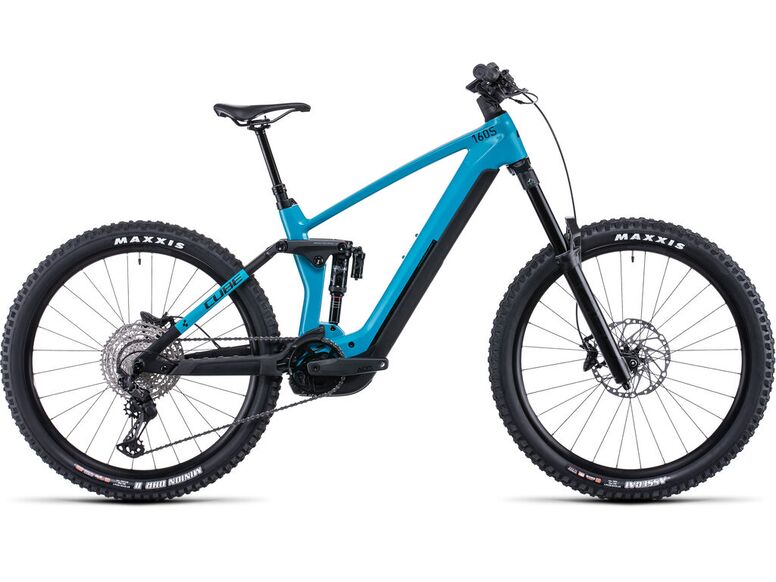 Elektrokolo Cube Stereo Hybrid 160 HPC SL 750 27.5 aquamarine´n´black 2022