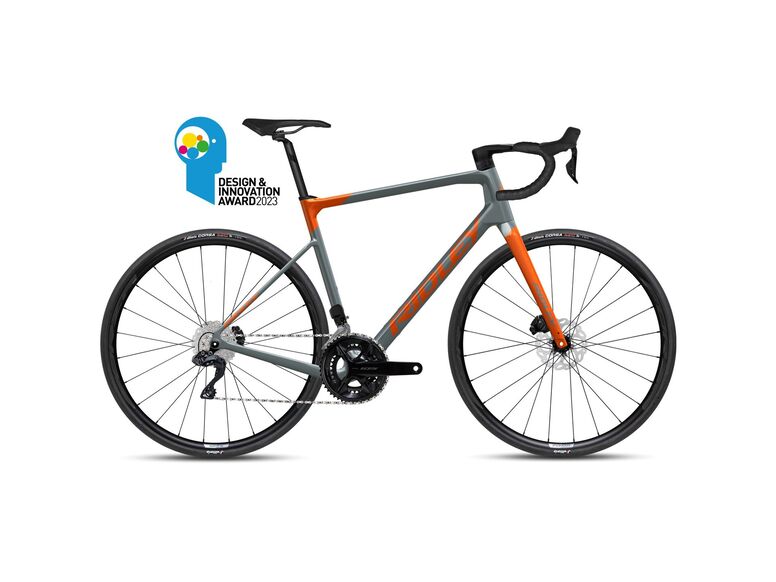 Gravelové kolo RIDLEY GRIFN Shimano 105 Di2 Rich Orange Metallic