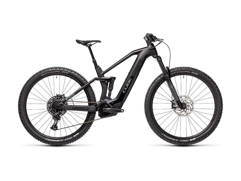 Elektrokolo CUBE STEREO HYBRID 140 HPC RACE 625 29 2021 black'n'grey