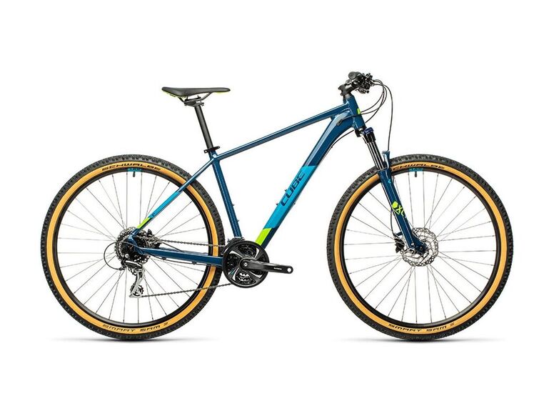 Horské kolo CUBE AIM RACE 2021 27,5 blueberry´n´lime