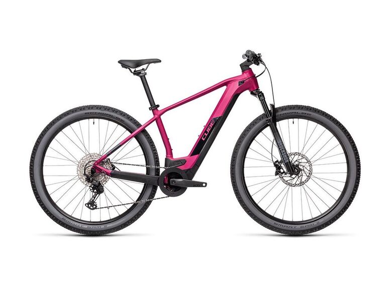 Elektrokolo CUBE REACTION HYBRID RACE 625 29 2021 Berry'n'black