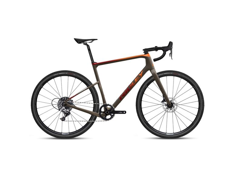 Gravelové kolo RIDLEY KANZO Adventure SRAM Apex Fade Orange/Bordeaux