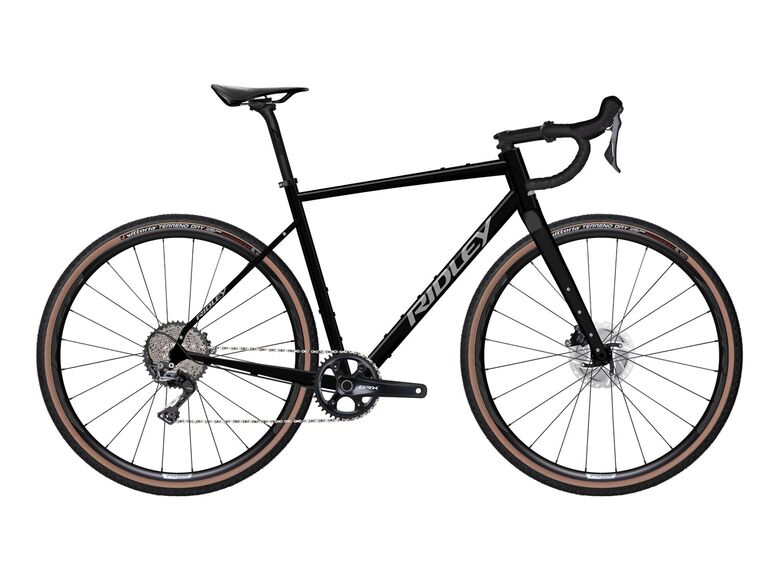 Gravelové kolo RIDLEY KANZO ADVENTURE Alu GRX600 Black