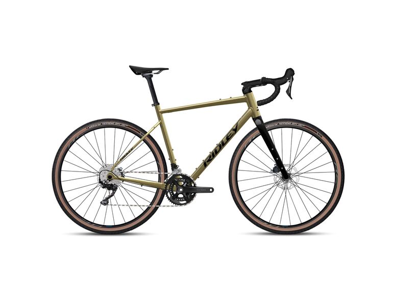 Gravelové kolo RIDLEY KANZO ADVENTURE Alu GRX400 Bronze Green/Black