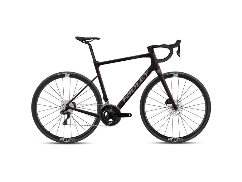 Gravelové kolo RIDLEY GRIFN Shimano 105 Di2 Dark Plum Metallic/Autumn Grey Metallic