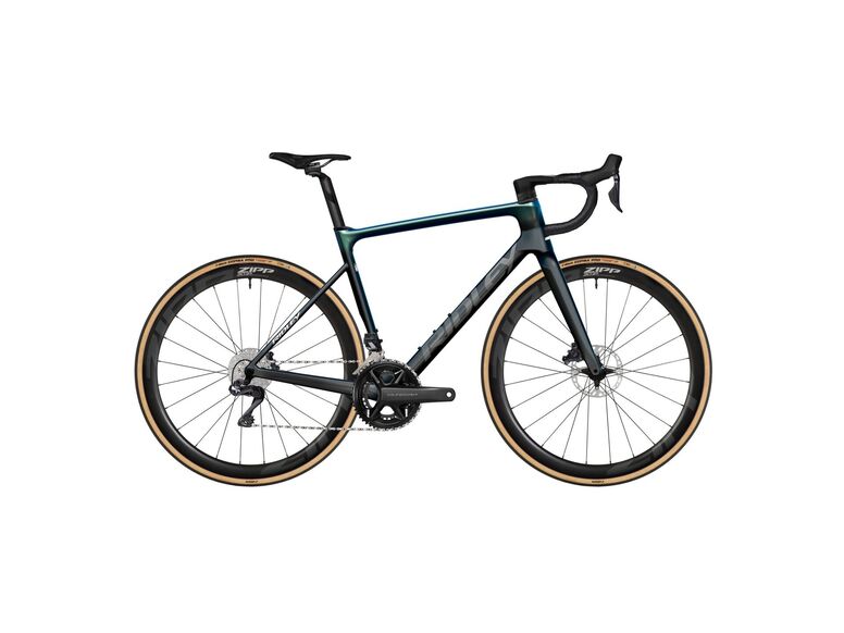 Silniční kolo RIDLEY FALCN Ultegra Di2 UD Carbon/Aqualand/Silver