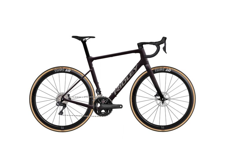 Gravelové kolo RIDLEY GRIFN RS Ultegra Di2 Dark Plum Metallic/Autumn Grey Metallic