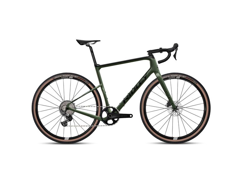Gravelové kolo RIDLEY KANZO Adventure GRX600 Army Green Metallic/Black