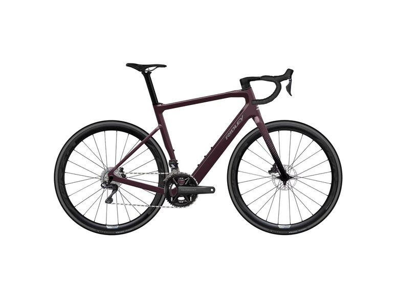 Gravelové kolo RIDLEY E-GRIFN Apex AXS Dark Plum Metallic/Autumn Grey Metallic