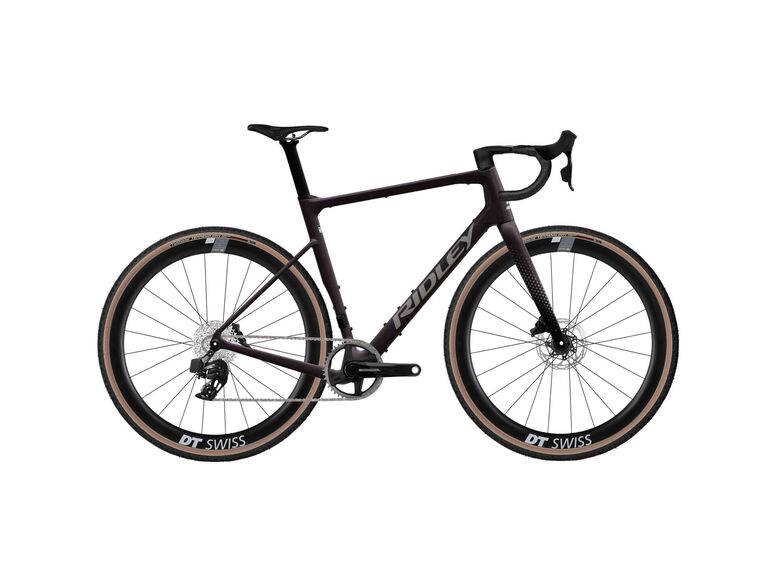 Gravelové kolo RIDLEY GRIFN RS SRAM Force XPLR Dark Plum Metallic/Autumn Grey Metallic