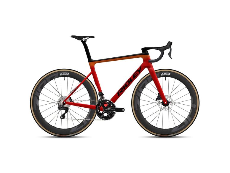Silniční kolo RIDLEY FALCN RS DuraAce Di2 Red/Orange/Black