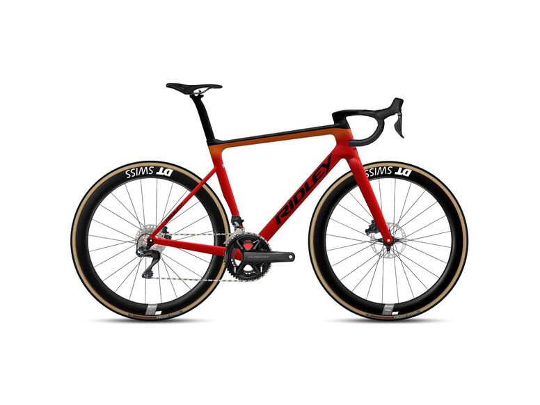 Silniční kolo RIDLEY FALCN RS Ultegra Di2 Red/Orange/Black
