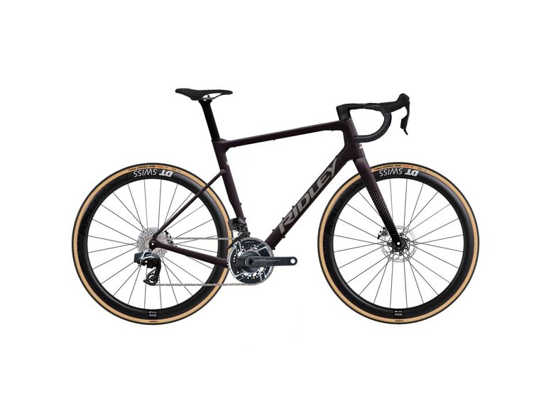 Gravelové kolo RIDLEY GRIFN RS SRAM Red AXS Dark Plum Metallic/Autumn Grey Metallic