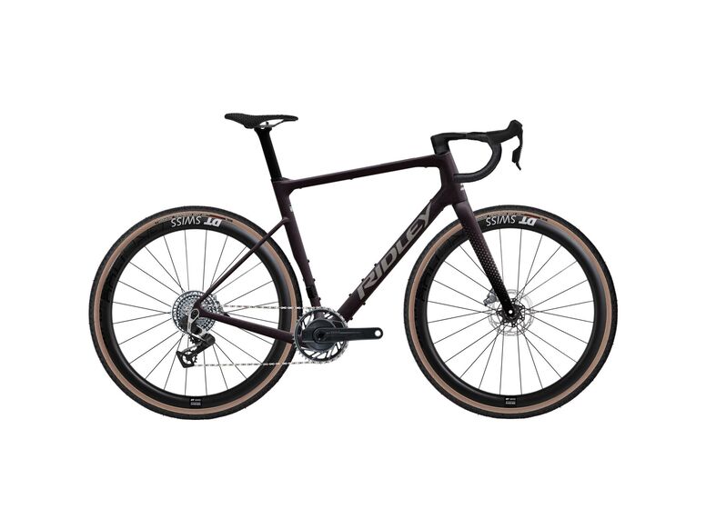 Gravelové kolo RIDLEY GRIFN RS SRAM Red XPLR Dark Plum Metallic/Autumn Grey Metallic