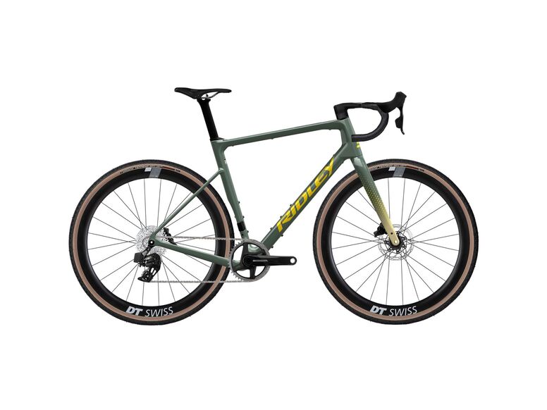 Gravelové kolo RIDLEY GRIFN RS SRAM Force XPLR Green Smoke/Yellow