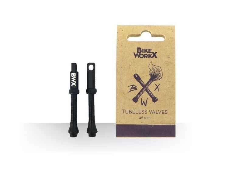 Bikeworkx Tubeless Valves 45 mm bezdušové ventilky pár