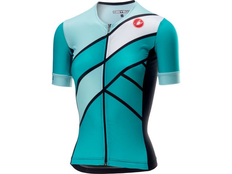 Castelli - dámský triatlonový dres Free Speed W Race, turquoise green