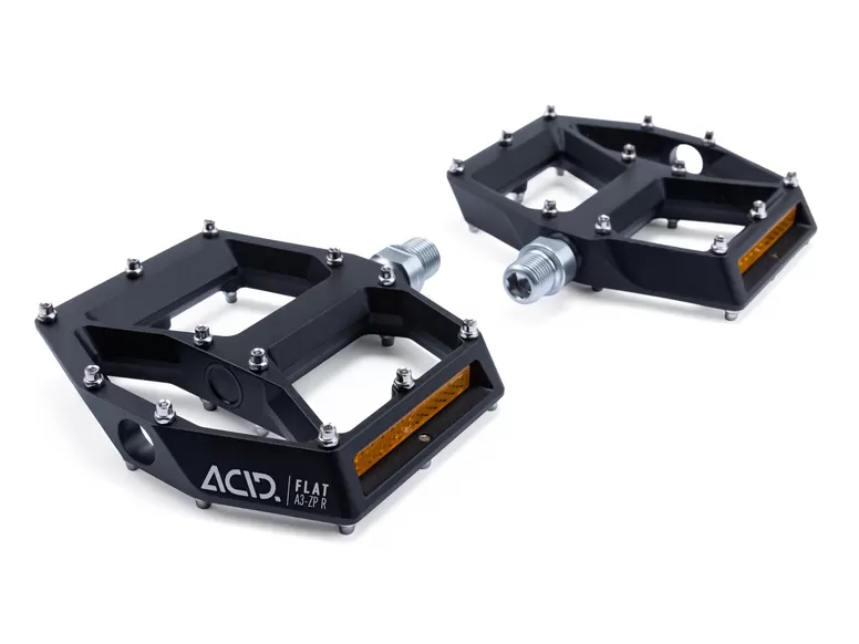 PEDÁLY CUBE FLAT A3- ZP R černé