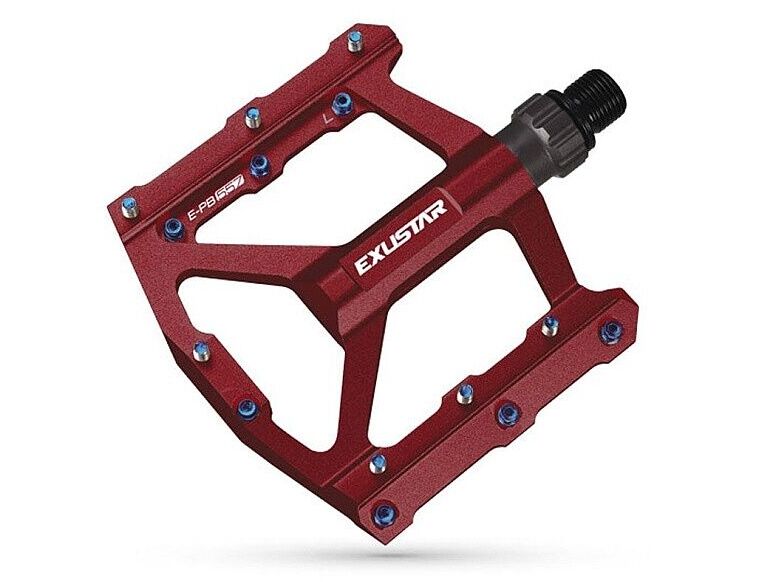 Pedály EXUSTAR PB557 červené