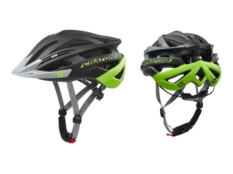 Helma Cratoni AGRAVIC - Black Lime Matt