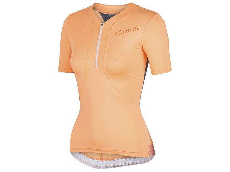 Castelli – dámský dres Bellissima, light orange
