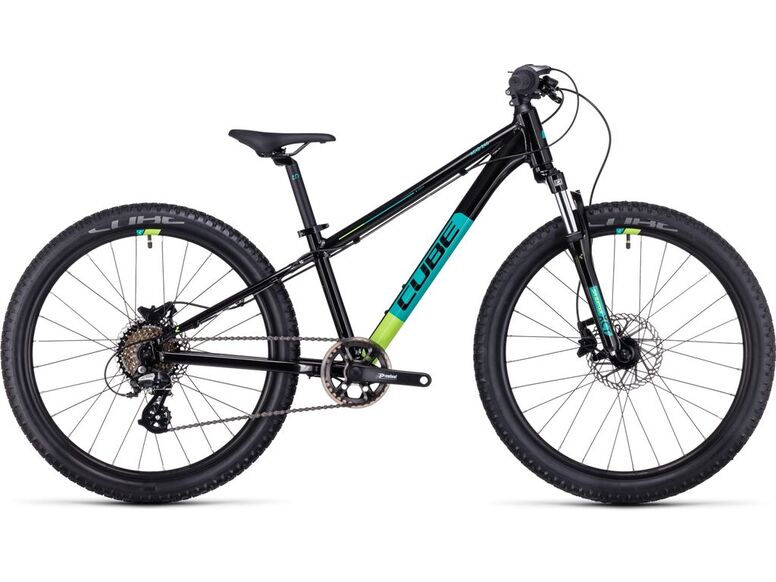 Dětské kolo Cube Acid 240 Disc black´n´green 2024