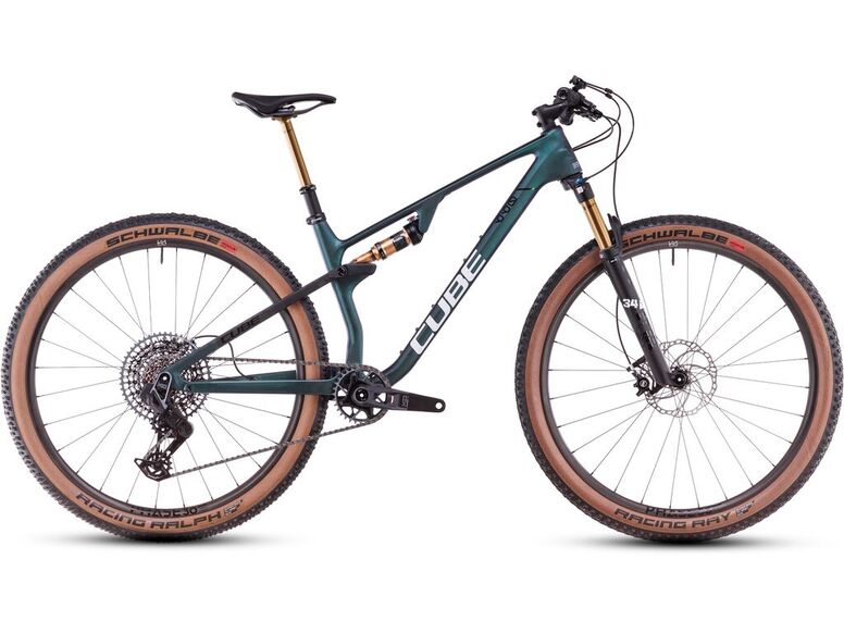 Horské kolo CUBE AMS ZERO99 C:68X SLX 29 liquidgoblin´n´white 2025