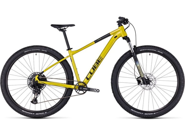 Horské kolo Cube Analog flashlime´n´black 2024