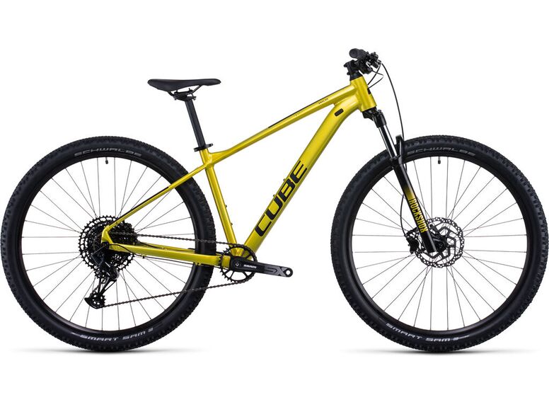 Horské kolo Cube Analog flashlime´n´black 2022