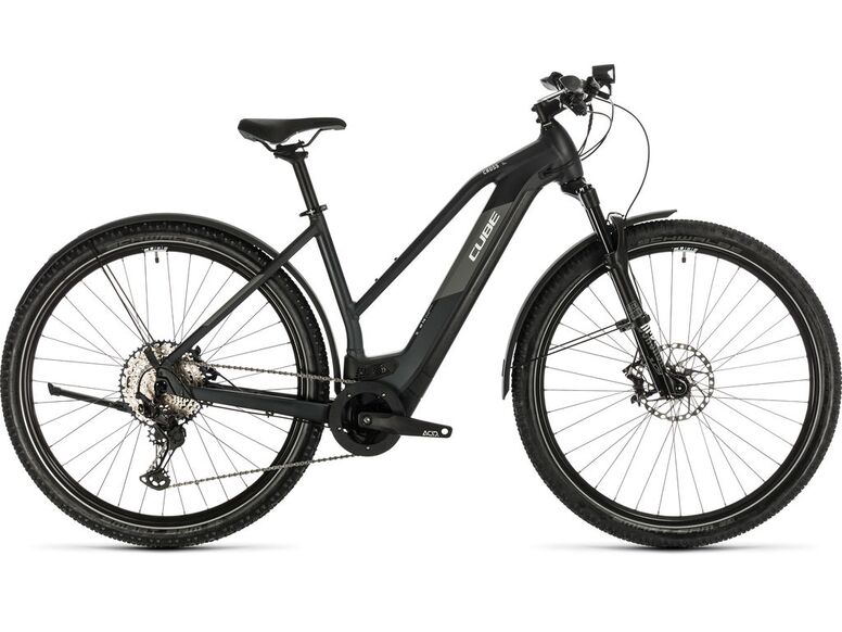 Elektrokolo CUBE CROSS HYBRID SL ALLROAD 625 TRAPEZE 2020 Iridium´n´white