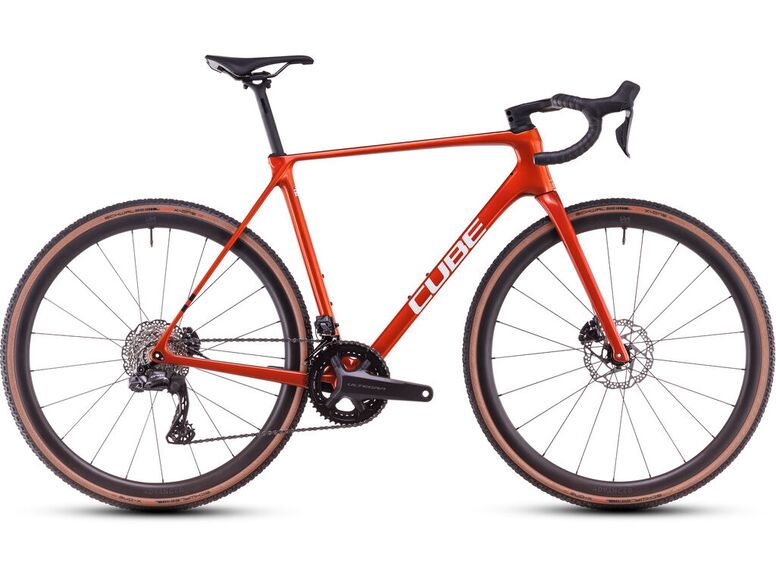 Cyklokrosové kolo Cube Cross Race C:62 SLX electricorange´n´white 2025