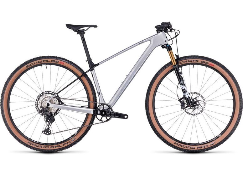 Horské kolo Cube Elite C:62 Pro silver´n´carbon 2024