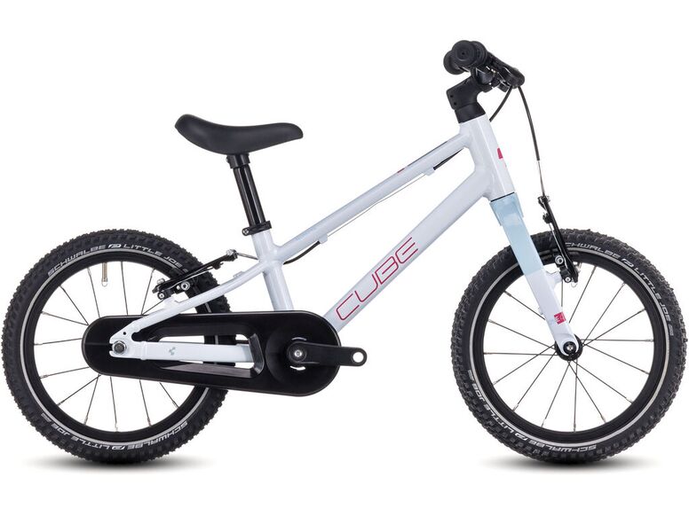 Lehké dětské kolo CUBE NUMOVE 140 flashwhite-n-pink 2025