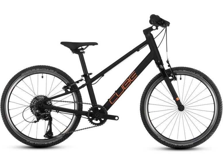 Lehké dětské kolo CUBE NUMOVE 200 black-n-orange 2025