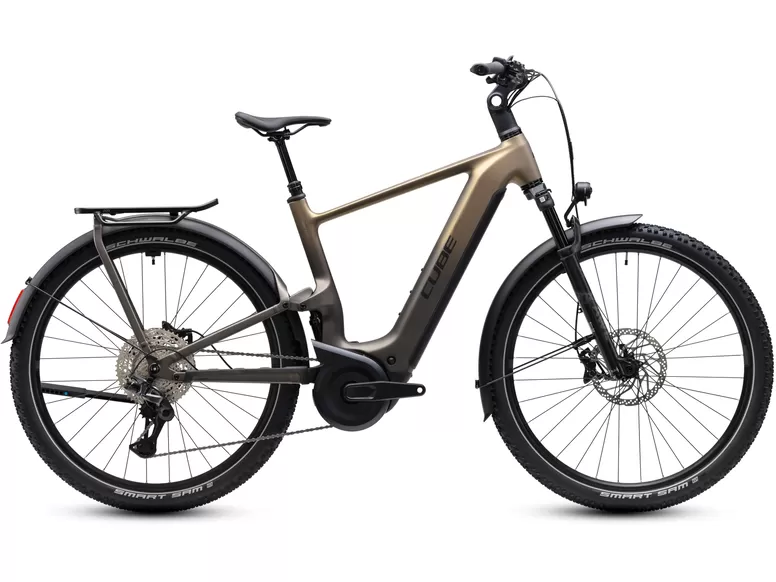 Elektrokolo Cube Nuride Hybrid ONE11 HPC SLX 800 goldenbrown´n´black 2027