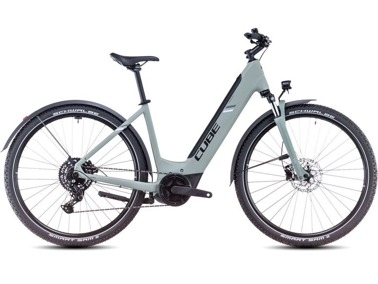 Elektrokolo Cube Nuride Hybrid Performance Easy Entry 625 Allroad swampgrey´n´black 2025