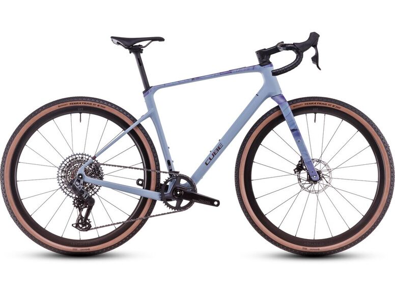 Gravel kolo Cube Nuroad C:62 EX pigeonblue´n´art 2025