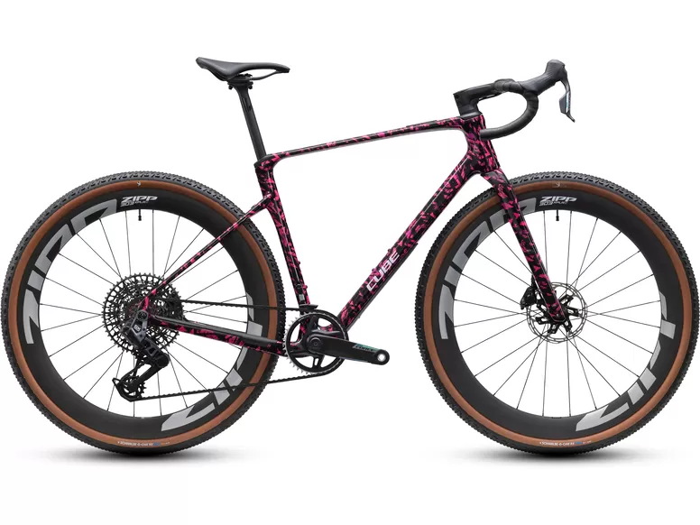 Gravel kolo Cube Nuroad C:62 SLX pinkaction´n´black 2027