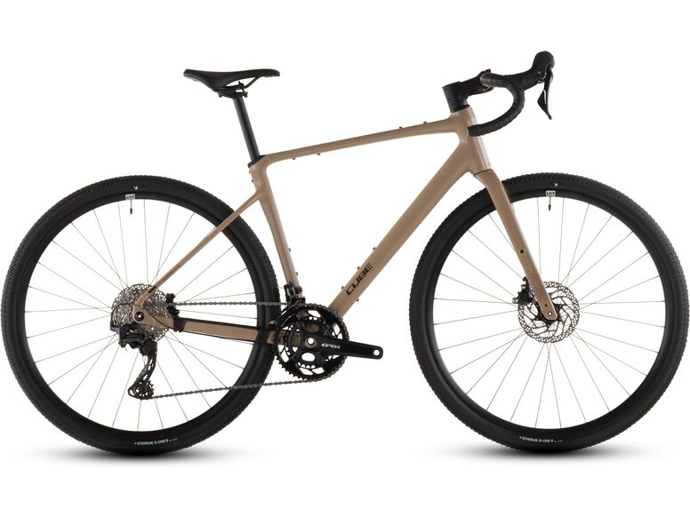 Gravel kolo Cube Nuroad Race cappuccino´n´black 2026